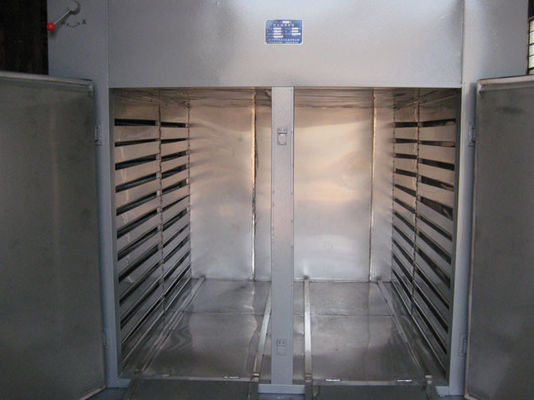 Onrechtstreeks Temperatuur 10kg/Batch Farmaceutisch Tray Dryer, GMP Kabinet Tray Dryer